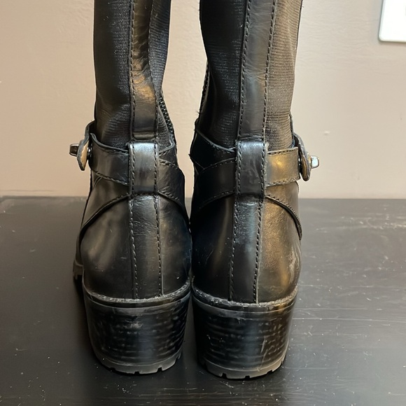 Black Coach Boots size 8 - Picture 6 of 8